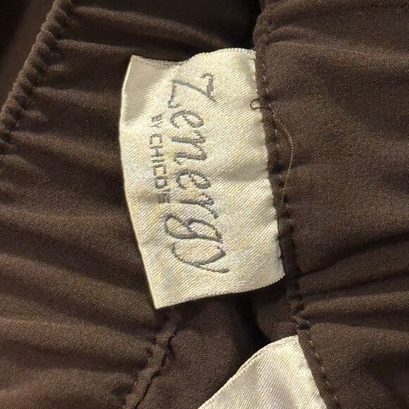 Zenergy By Chicos Brown Straight-Leg Pants Size XL women’s pants - Picture 12 of 12